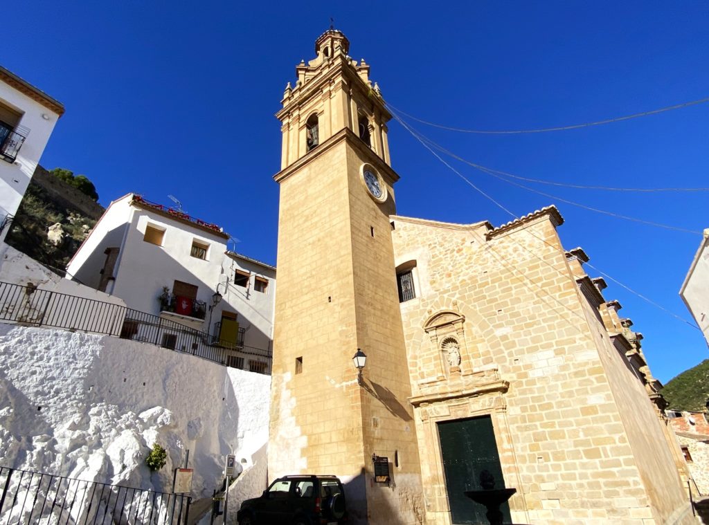 Iglesia de Ntra. Señora de los Ángeles en Chulilla