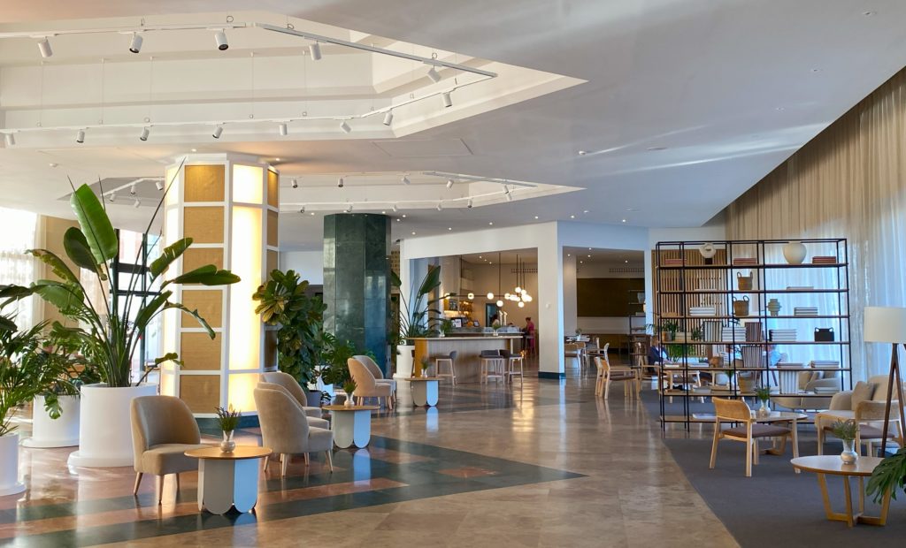 Hall del Hotel Antequera Hills en Antequera